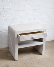 Load image into Gallery viewer, PAIR OF PENCIL REED BEDSIDE TABLES