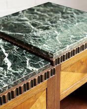 Load image into Gallery viewer, Art Deco Bedside Tables With Green Marble