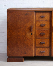 Load image into Gallery viewer, Art Deco Walnut Sideboard