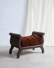Load image into Gallery viewer, Leather Foot Stool In The Style Of Otto Schulz