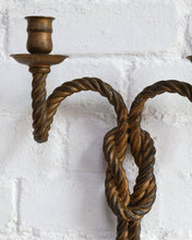 Load image into Gallery viewer, Pair of late 19th Century French Louis XVI Style Gilt Bronze sconces