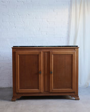 Load image into Gallery viewer, Marble Top Oak Cabinet