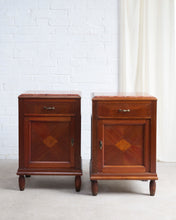 Load image into Gallery viewer, Marble Top Bedside Tables