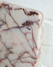 Load image into Gallery viewer, Pink Marble And Brass Deco Hall Table / Shelf