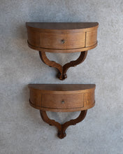 Load image into Gallery viewer, Pair Of Wall Mounted Consoles