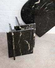 Load image into Gallery viewer, Black Marble Side Table
