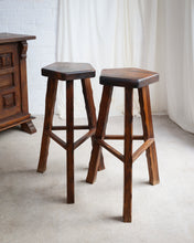 Load image into Gallery viewer, A Pair Of Modernist Stools Attributed to Aranjou Edition