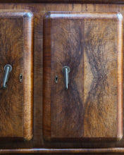 Load image into Gallery viewer, Art Deco Walnut Veneer Sideboard