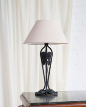 Load image into Gallery viewer, XL wrought Iron Art Deco Table Lamp