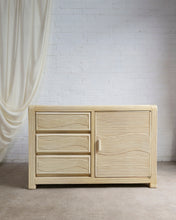 Load image into Gallery viewer, ON HOLD - 1970's Cream Pencil Reed Cabinet