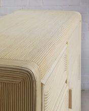 Load image into Gallery viewer, ON HOLD - 1970's Cream Pencil Reed Cabinet