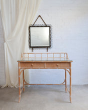 Load image into Gallery viewer, Metal Scrollwork and Tassel Mirror