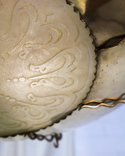 Load image into Gallery viewer, ONLY AVAILABLE AT THE SPOTLIGHT MARKET - Brass and Frosted Glass Sunburst Ceiling Pendant