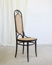 Load image into Gallery viewer, Set of 4 Thonet Bentwood and Cane Dining Chairs nr.207R
