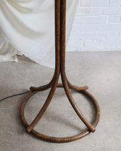 Load image into Gallery viewer, Extra Large Bamboo and Cane Floor Lamp