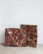 Load image into Gallery viewer, A Pair of Marble Top Bedside Tables