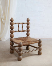 Load image into Gallery viewer, Fire side Bobbin Chair in the style of Charles Dudouyt