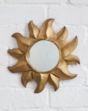 Load image into Gallery viewer, French Guilt Gold Sun Mirrors