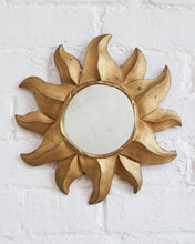 Load image into Gallery viewer, French Guilt Gold Sun Mirrors