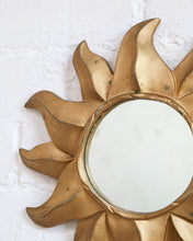 Load image into Gallery viewer, French Guilt Gold Sun Mirrors