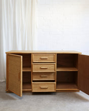 Load image into Gallery viewer, Rattan and Bamboo Sideboard