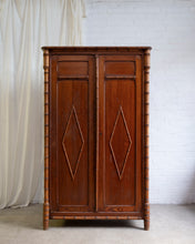 Load image into Gallery viewer, French Faux Bamboo Wardrobe / Armoire