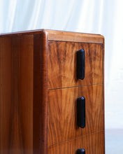 Load image into Gallery viewer, Walnut Veneer Art Deco Bedside Tables