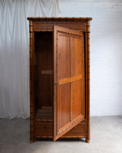 Load image into Gallery viewer, Faux Bamboo French Wardrobe