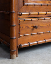 Load image into Gallery viewer, Faux Bamboo French Wardrobe