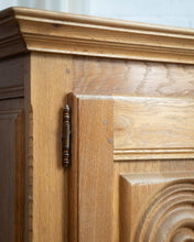Load image into Gallery viewer, Brutalist Spanish Basque Two Door Oak Armoire