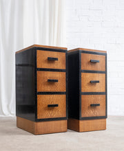 Load image into Gallery viewer, Art Deco Lacquered Bedside Tables