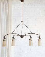 Load image into Gallery viewer, Curled Metal Ceiling Pendent
