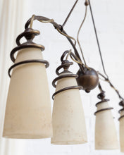 Load image into Gallery viewer, Curled Metal Ceiling Pendent