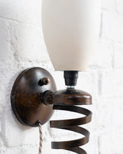 Load image into Gallery viewer, Twisted Metal Wall Sconce