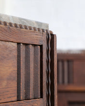 Load image into Gallery viewer, Art Deco Marble Top Bedside Tables