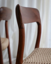 Load image into Gallery viewer, INDIVIDUAL Niels O. Møllers Model 75 Paper Cord Dining Chairs
