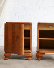Load image into Gallery viewer, Curved Fronted Bedside Tables