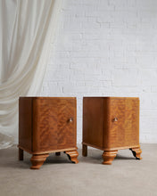 Load image into Gallery viewer, Curved Fronted Bedside Tables