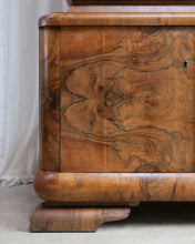 Load image into Gallery viewer, Walnut Art Deco Display Cabinet