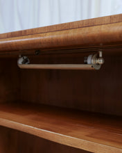 Load image into Gallery viewer, Walnut Art Deco Display Cabinet