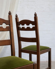 Load image into Gallery viewer, A Set Of 6 Brutalist Razor Back Chairs