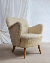 Load image into Gallery viewer, Mid-Century Pale Yellow Armchair, Europe Mid-20th Century