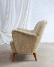 Load image into Gallery viewer, Mid-Century Pale Yellow Armchair, Europe Mid-20th Century