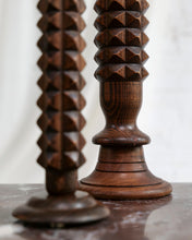 Load image into Gallery viewer, Charles Dudouyt Carved Table Lamp