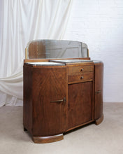 Load image into Gallery viewer, Art Deco Stepped Walnut Sideboard