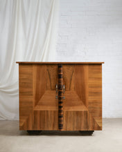 Load image into Gallery viewer, Art Deco Cabinet With Geometric Marquetry