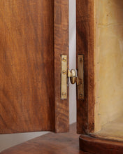 Load image into Gallery viewer, Walnut Art Deco Display Cabinet