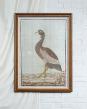 Load image into Gallery viewer, Large Framed Silk Art Of A Bird