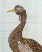 Load image into Gallery viewer, Large Framed Silk Art Of A Bird