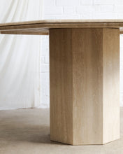 Load image into Gallery viewer, Travertine Octagonal Dining Table